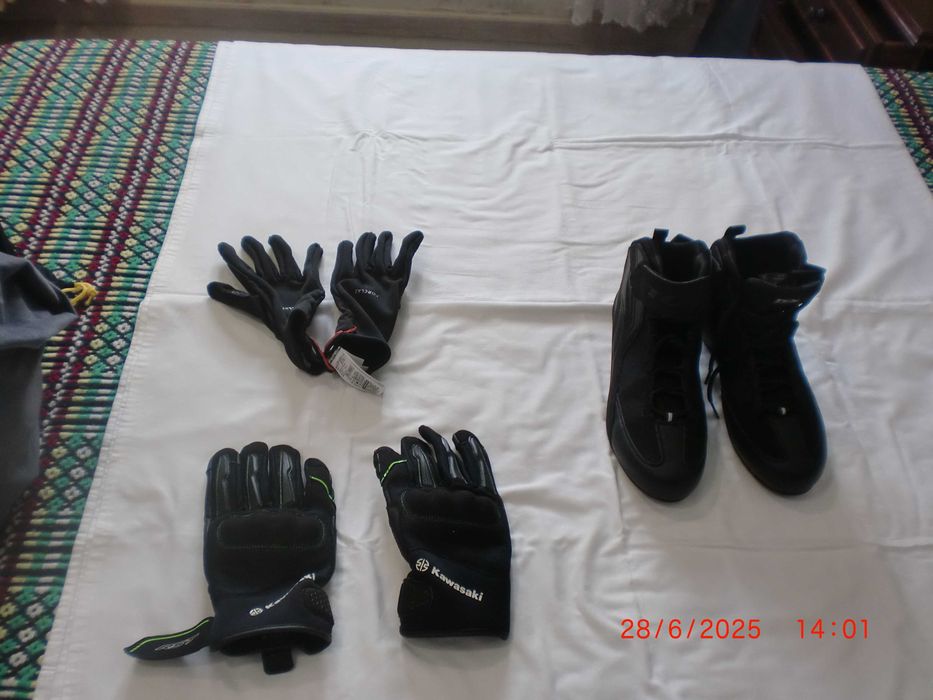 Conjunto fato motard completo novo