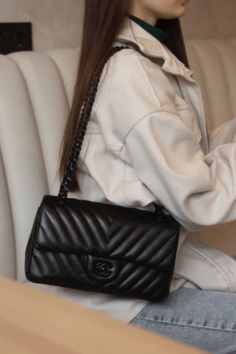 Сумка Chanel / сумочка шанель чорна