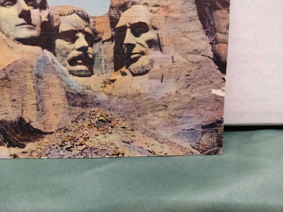 Pocztówka widokówka Mount Rushmore National Memorial