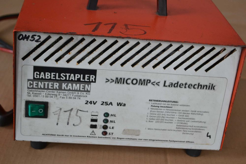 Ładowarka Prostownik Do Wózka Jungheinrich 25A