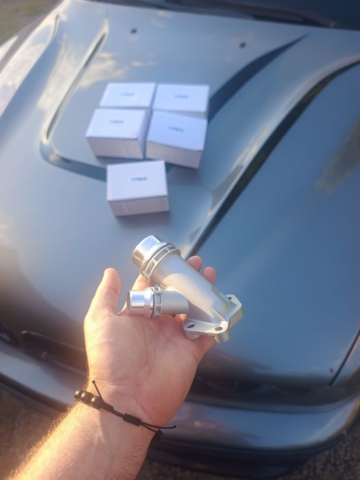 Алюмінієвий фланець системи охолодження М57 та  М47 111122247744 11127806196