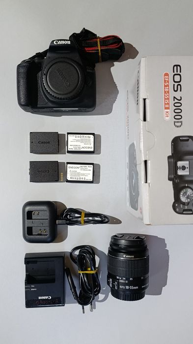 Canon EOS 2000D + EF-S 18-55mm IS II