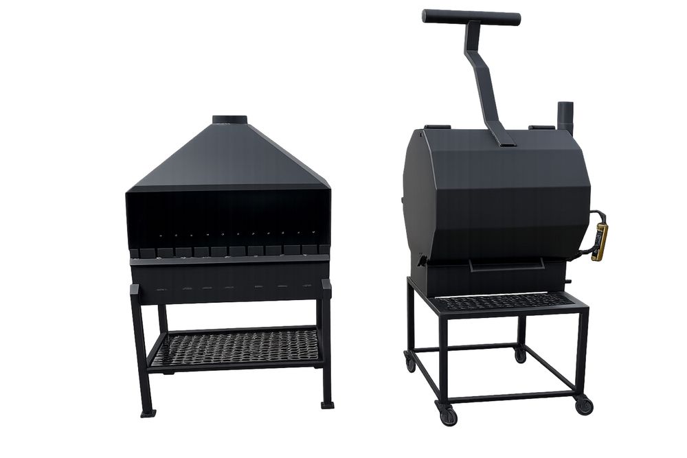 Автоматичний мангал Смокер бочка гриль