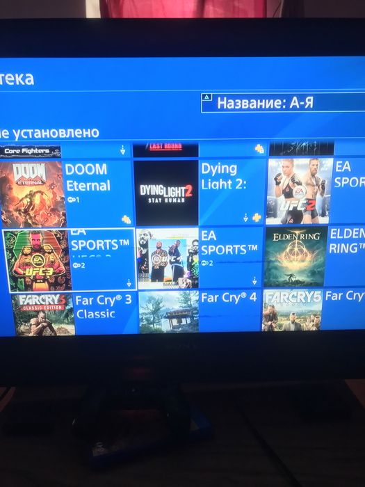 Акаунт с играми ps4