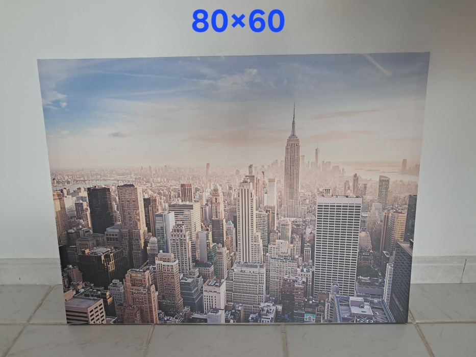 Quadro de Nova Iorque 80×60
