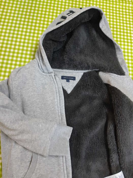 Casaco Tommy Hilfigher bebé com capuz