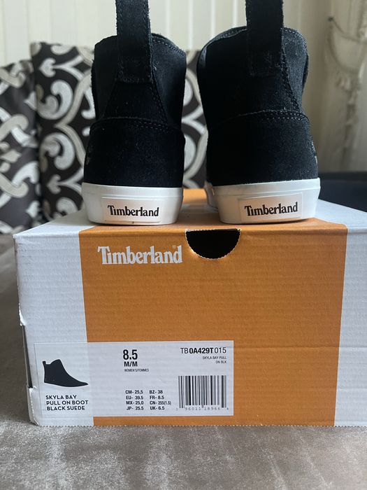 Timberland skyla bay pull on boot black 38-39