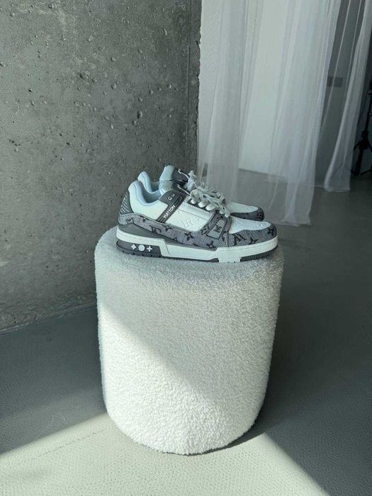 Кросівки Louis Vuitton Trainer Sneaker Grey premium u2
