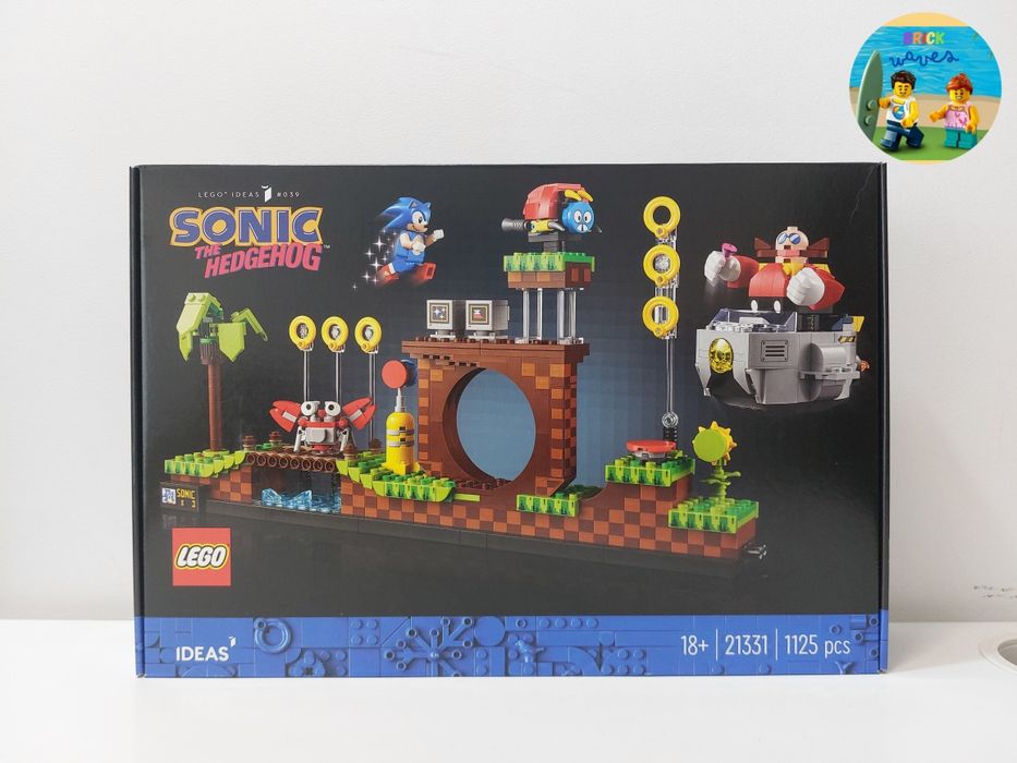 ENVIO GRATIS-LEGO 21331 Sonic the Hedgehog Green Hill Zone (Ideas)