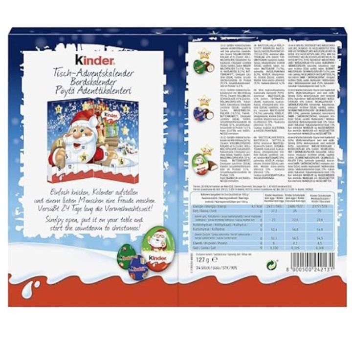 Адвент-календар Kinder