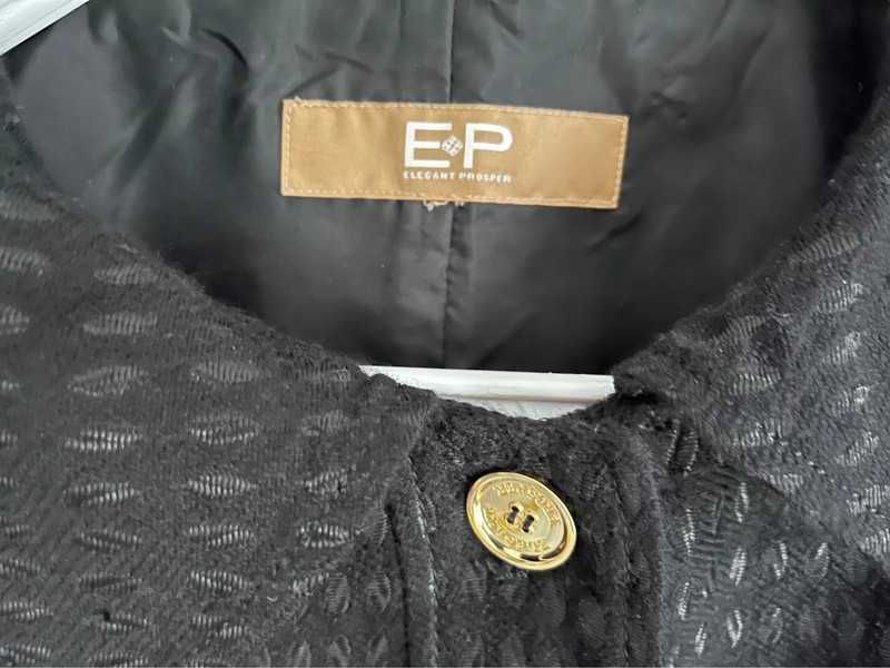 Sukienka czarna w stylu self portrait