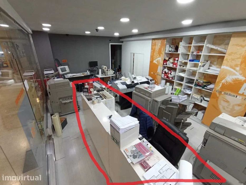 Balcão de Atendimento para Loja