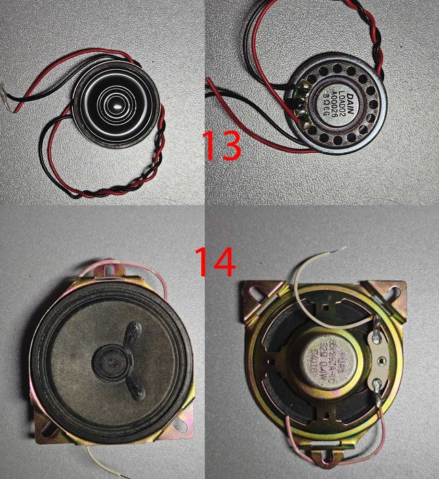 Динамики от колонок разные