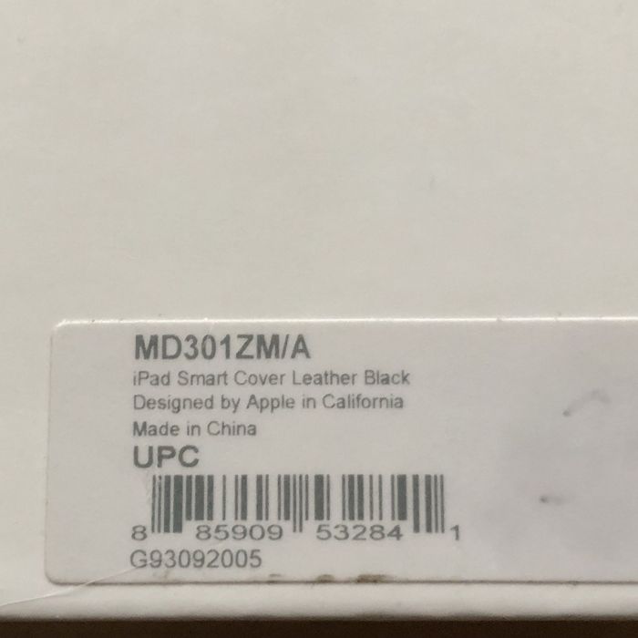 iPad Smart Cover 4 generacji 9,7 czarna skóra MD301ZM/A