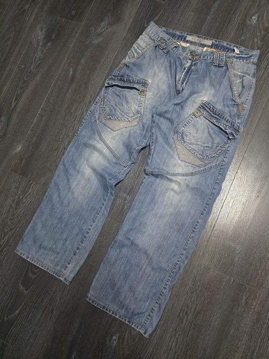 вінтажні широкі трушні джинси baggy vintage true jeans sk8 y2k dc дс