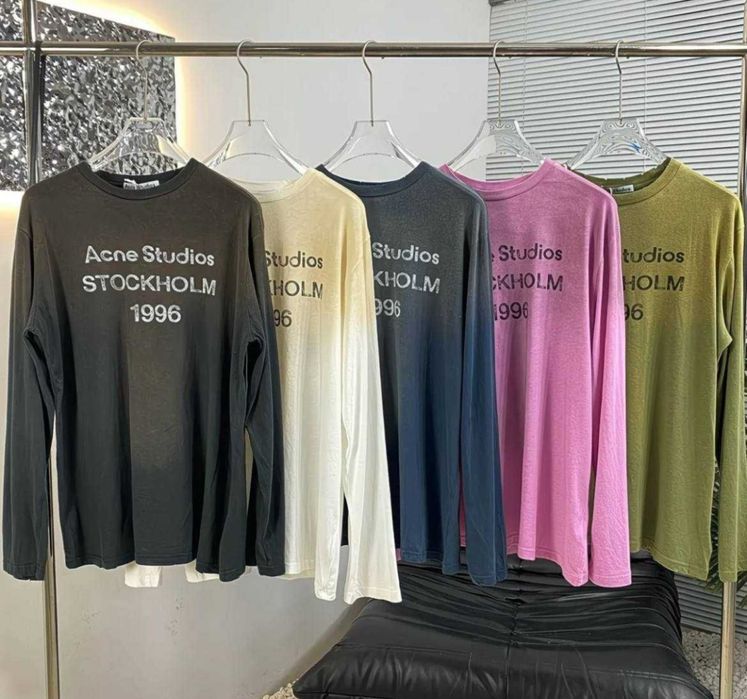 ‼️БЕЗ ПЕРЕДОПЛАТ‼️Лонгслів Acne Studio / Лонг/ Акне