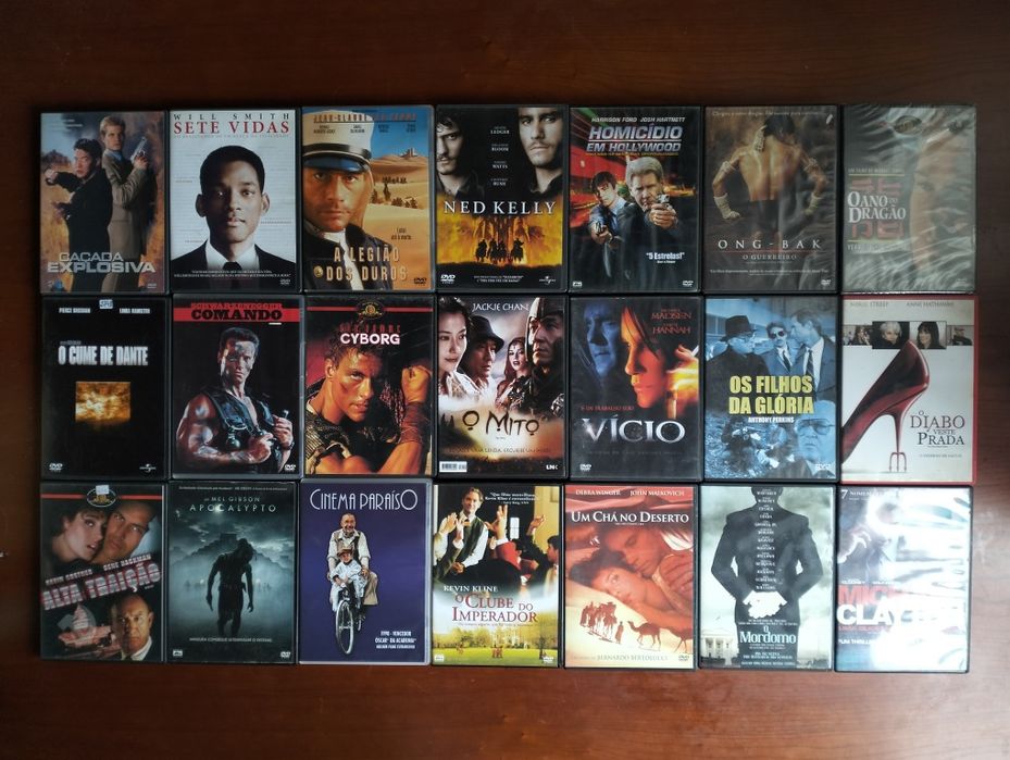 Lote de DVD's vários