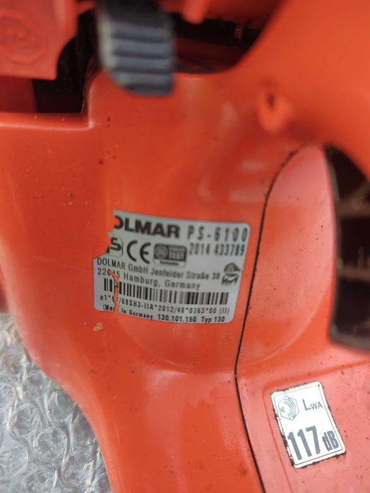 Dolmar 6100 pilarka  4.6km. Profesjonalna aluminium Makita