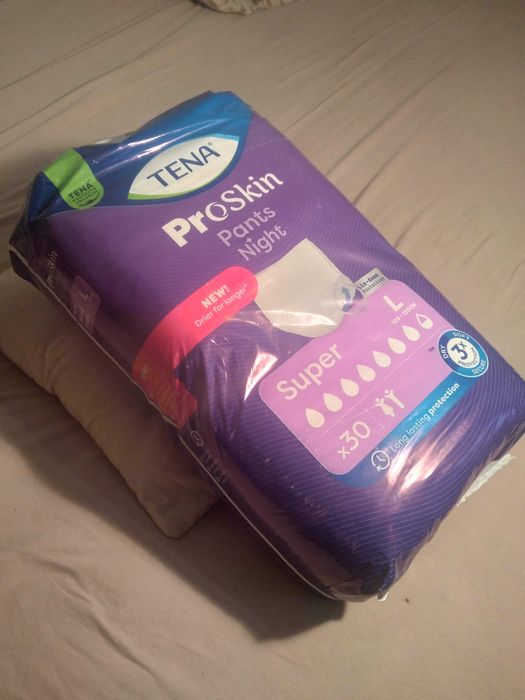 Pieluchomajtki Tena Proskin Pants Night rozmiar L , 90 sztuk Okazja !!