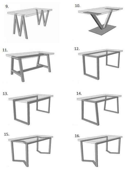 Nowoczesny stół loft rozkładany 200x90 + 2 x 40cm każdy wymiar