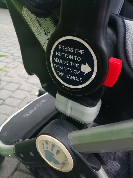 Wózek czarny 3w1