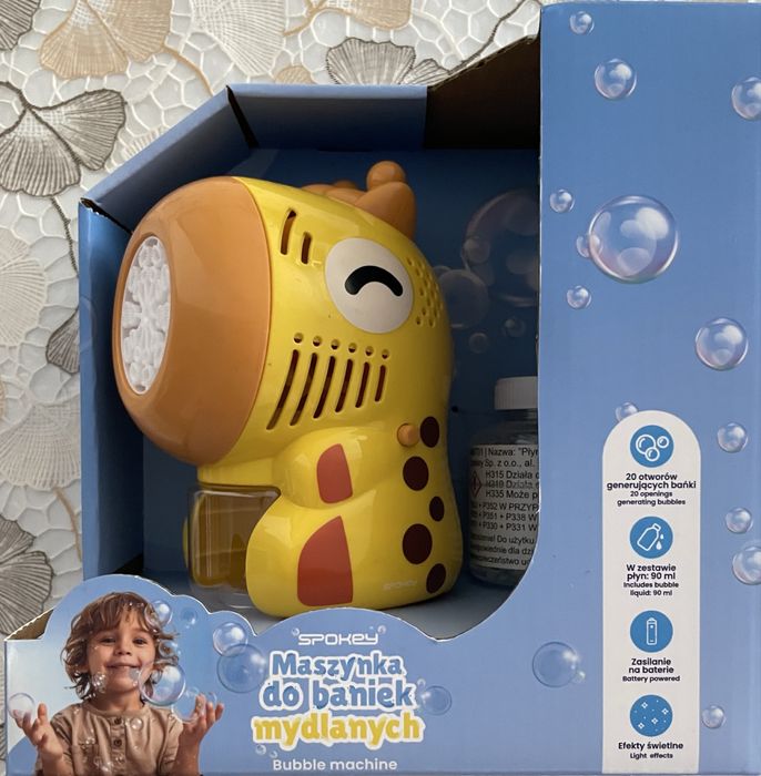 Maszynka do Robienia Baniek Mydlanych Spokey