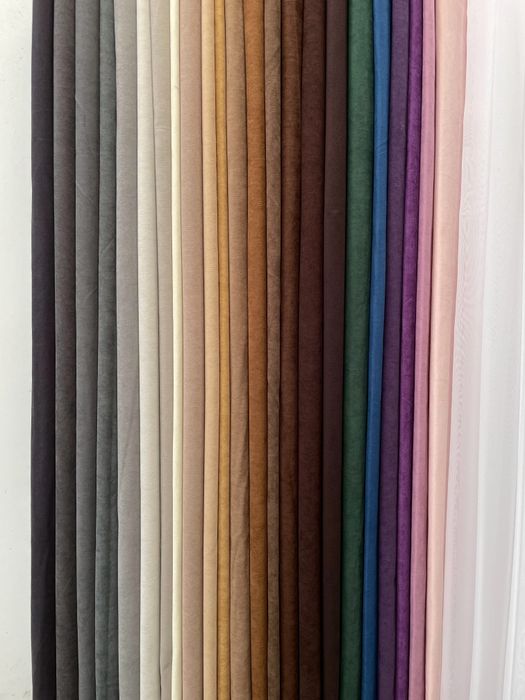 Штори мікровелюр, гардины льон, мрамор