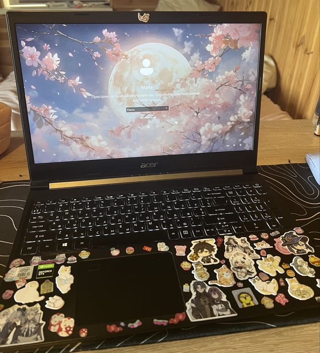 Acer Aspire 7 A715-75G-56AA .Читайте опис