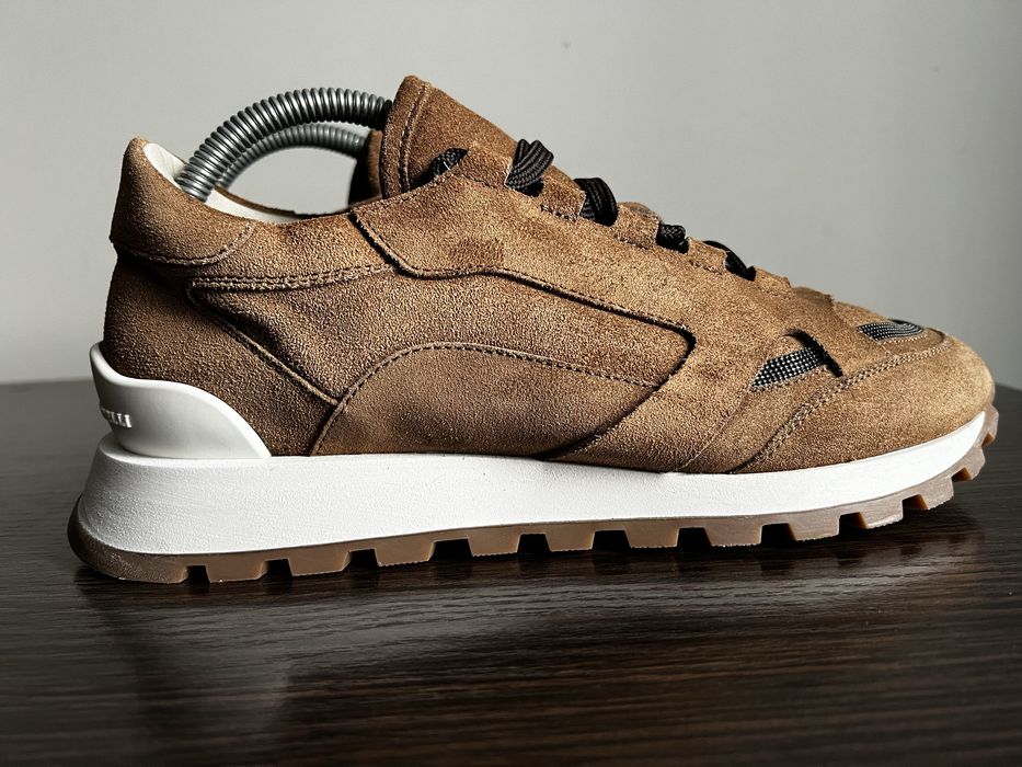 Кросівки BRUNELLO CUCINELLI Шкіра ориг Розмір 40 на 25.5-26 см