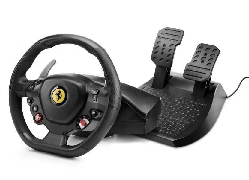 Kierownica ThrustmasterT80Ferrari 488GTB Edition z pedałami do PS4, PC