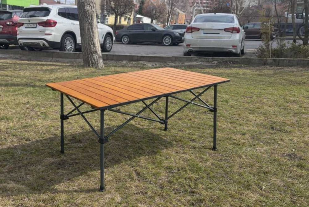 Складний туристичний стіл 120х60 з чохлом