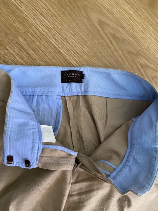 Calças cremes Sacoor
