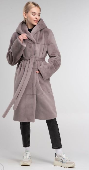 Еко-шуба Samange, ідеальний стан, як нова