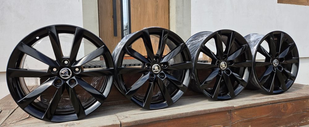 18 5x112 OEM Skoda Octavia 3 jak nowe Superb