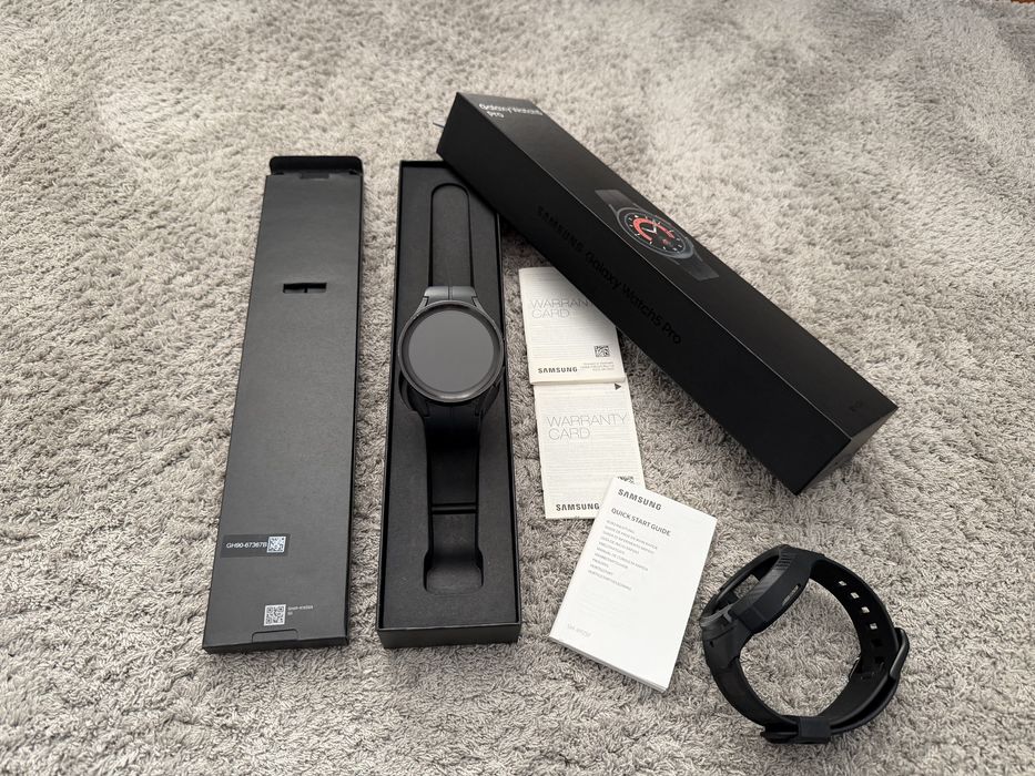 Smartwatch Samsung Galaxy 5 PRO Titanium LTE 45mm