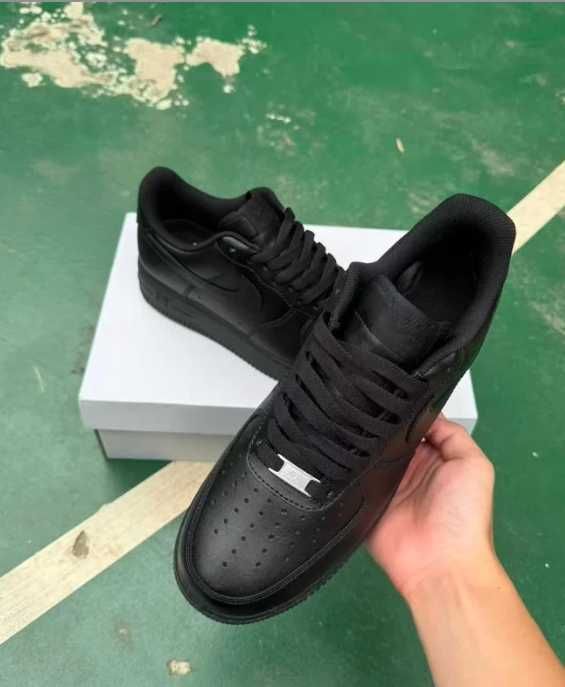 "Buty Trampki" Nike_Air_Force_1_Low Black r.45