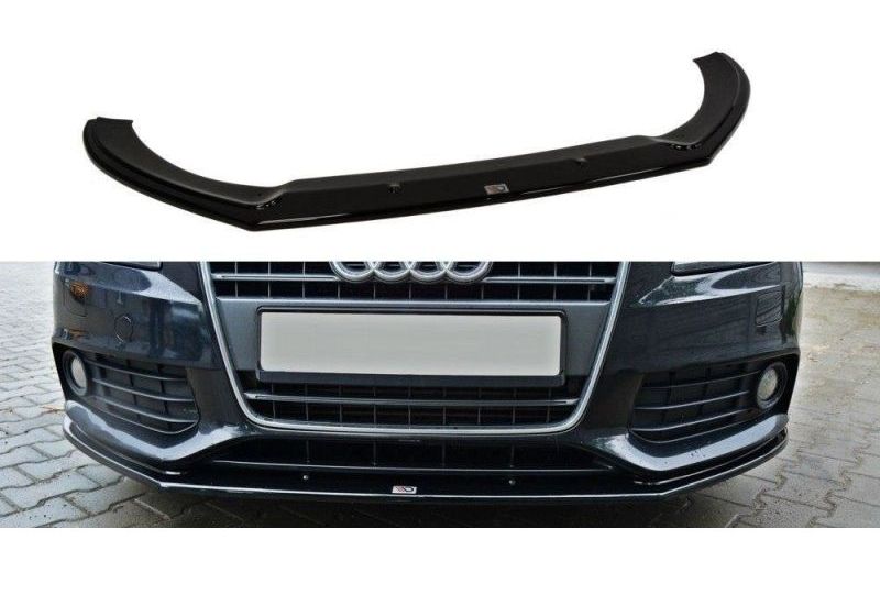SPOILER / LIP DIANTEIRO V2 PARA AUDI A4 B8 2007-2011