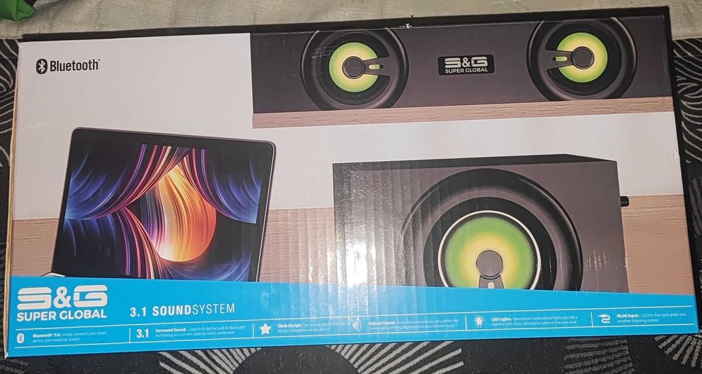 OPORTUNIDADE Sistema de Som 3.1 Bluetooth