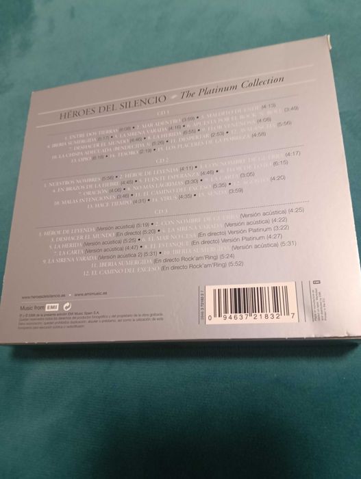 Heroes del Silencio ( The platinum collection ) 3cds