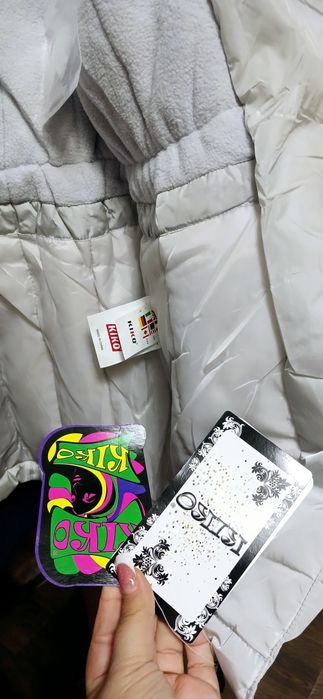 Скидка! Зимнее пальто пуховик куртка курточка 152р КІКО