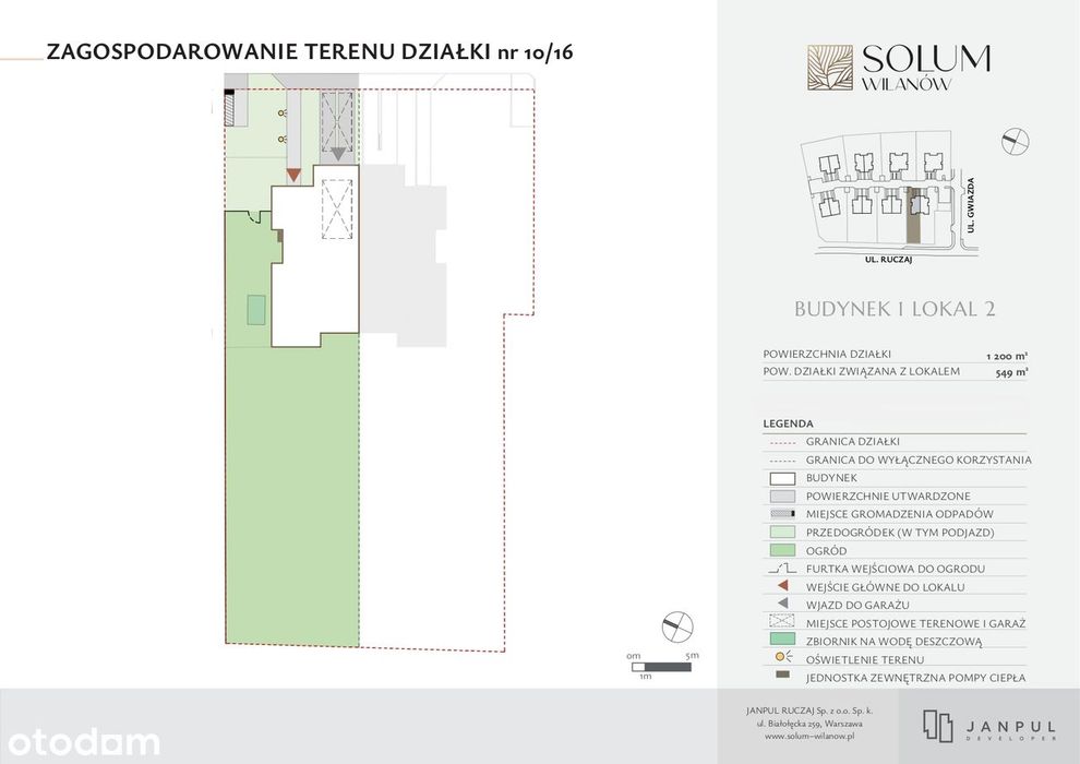 WILANÓW Zawady/ exclusive villa/ 600 m² plot/ 6 m high living room