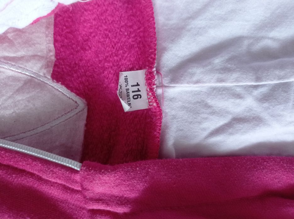 Bluza Adidas 116 dla dziewczynki
