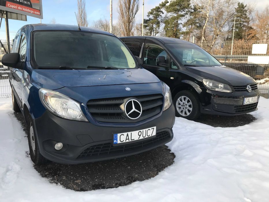 MERCEDES CITAN 1.5 diesel 90KM rej. 2013 KLIMA Pełny VAT na placu LONG