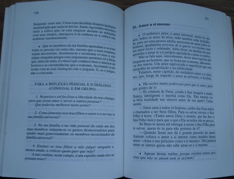 A Família Comunhão de Amor (47 Textos de Reflexão e Diálogo)