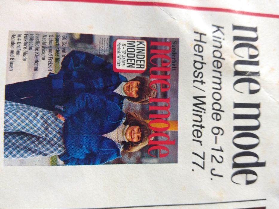 NEUE MIDE - revista de moda
