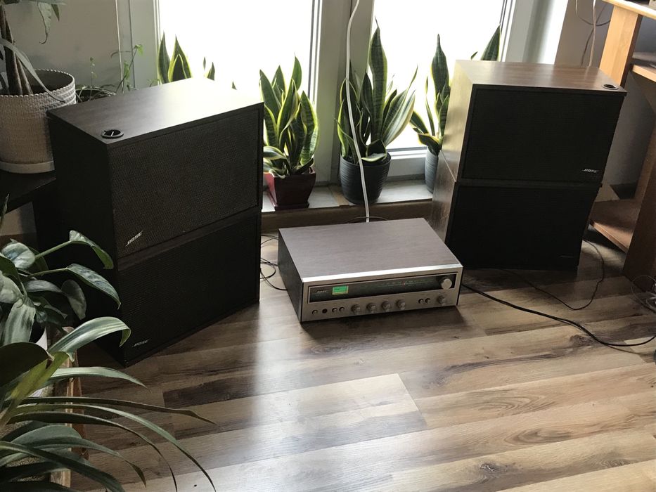 BOSE 360 - radio wzmacniacz, 2 komplety kolumn 360 - Rarytas, rzadkosc