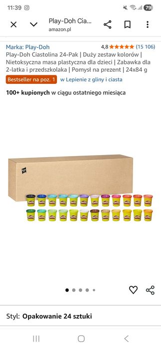 Lodziarnia PlayDoh + GRATISY