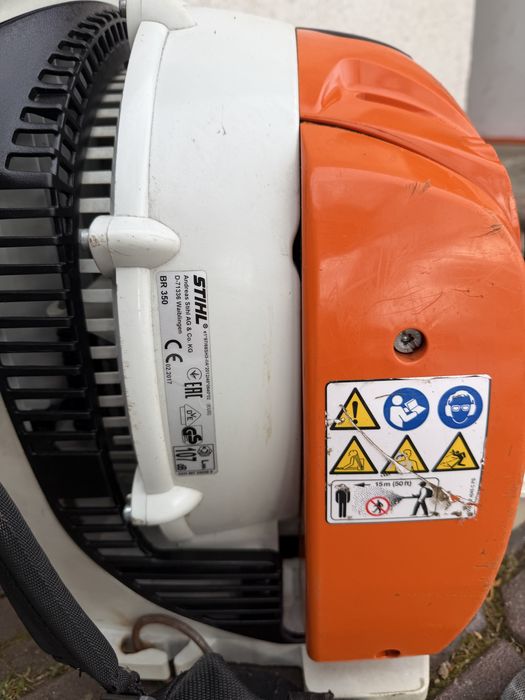 Dmuchawa plecakowa stihl br 350 2 suw stan bdb!