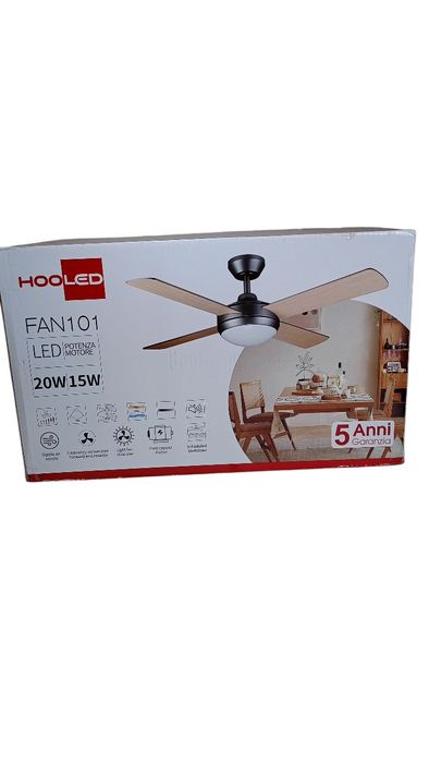 Żyrandol z wentylatorem