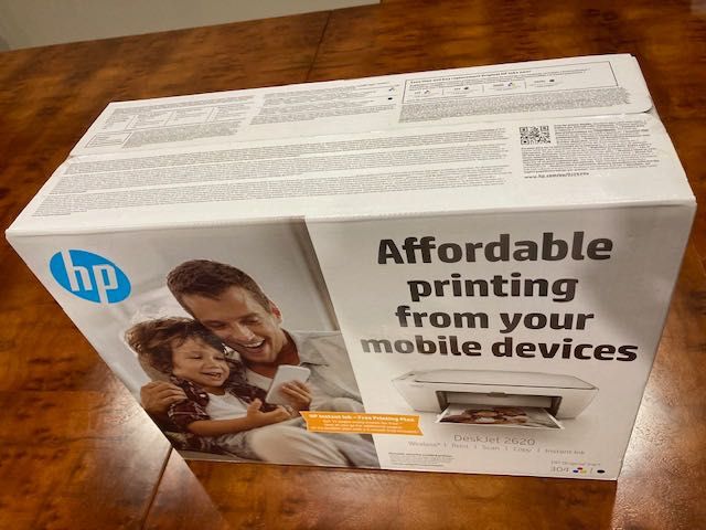 HP DeskJet 2620 Wireless Printer (New) and HP X3000 Mouse64409174061955122